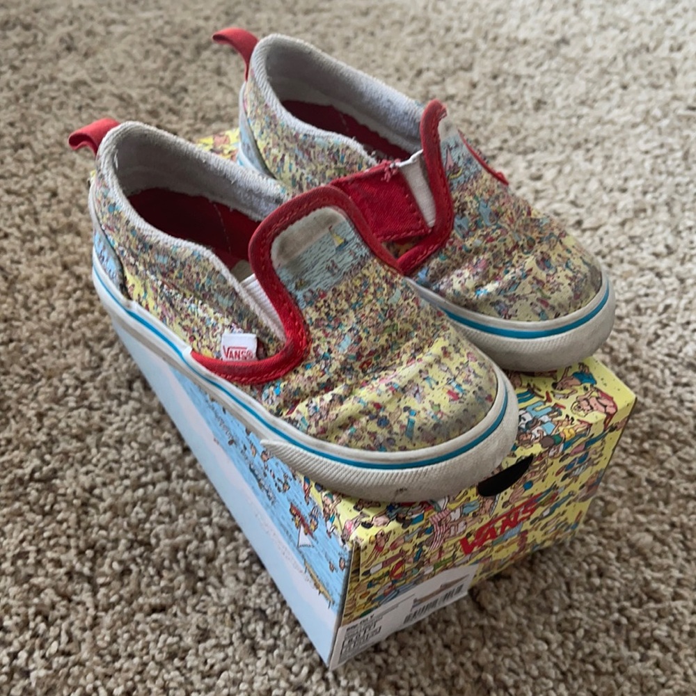 Where’s Waldo Toddler Vans